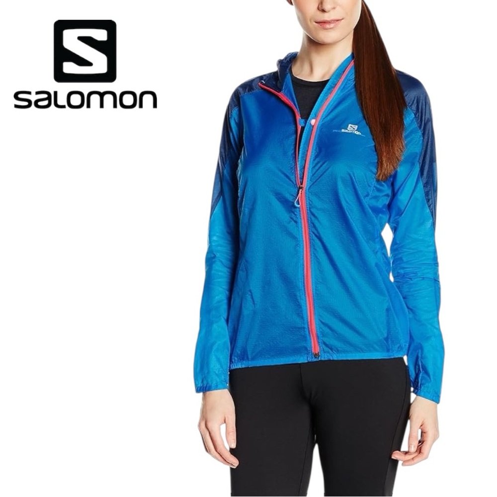 Salomon Women’s Fast Wing Advanced Skin Shield‎ Hooded Windbreaker - Size L